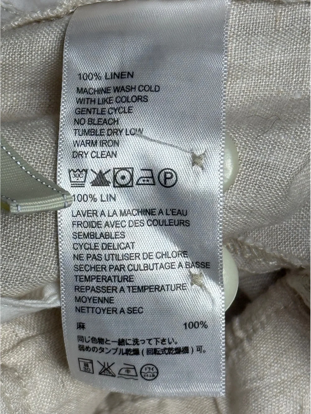 Tommy Bahama Relax Men's Linen Pants XXL Beige